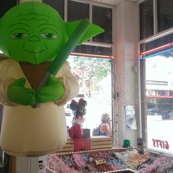 Rocket Fizz - Inflatable, Yoda is. - Candy Stores Near Me - San Luis Obispo, California Rocket Fizz - Inflatable, Yoda is. - Candy Stores Near Me - San Luis Obispo, California
