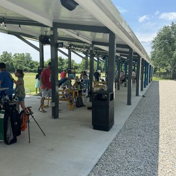 Golf Ranch - The hitting range bays - Golf Lessons Near Me - Blue Springs, Missouri