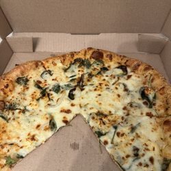 Domino's Pizza - Spinach and feta