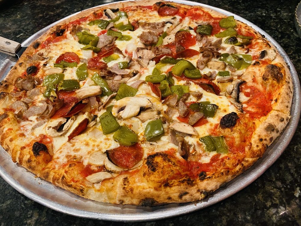 Food from 900 Degrees Brick Oven Pizza