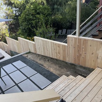 RMD Builders - 100% Western Cedar decorative fence line. All stainless fasteners. - General Contractors Near Me RMD Builders - 100% Western Cedar decorative fence line. All stainless fasteners. - General Contractors Near Me