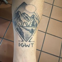 Lou's Tattoo - Healed Tattoo 3 years later from Bodi