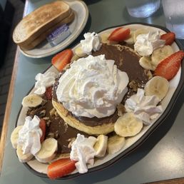 Nutella Pancakes Nutella Pancakes