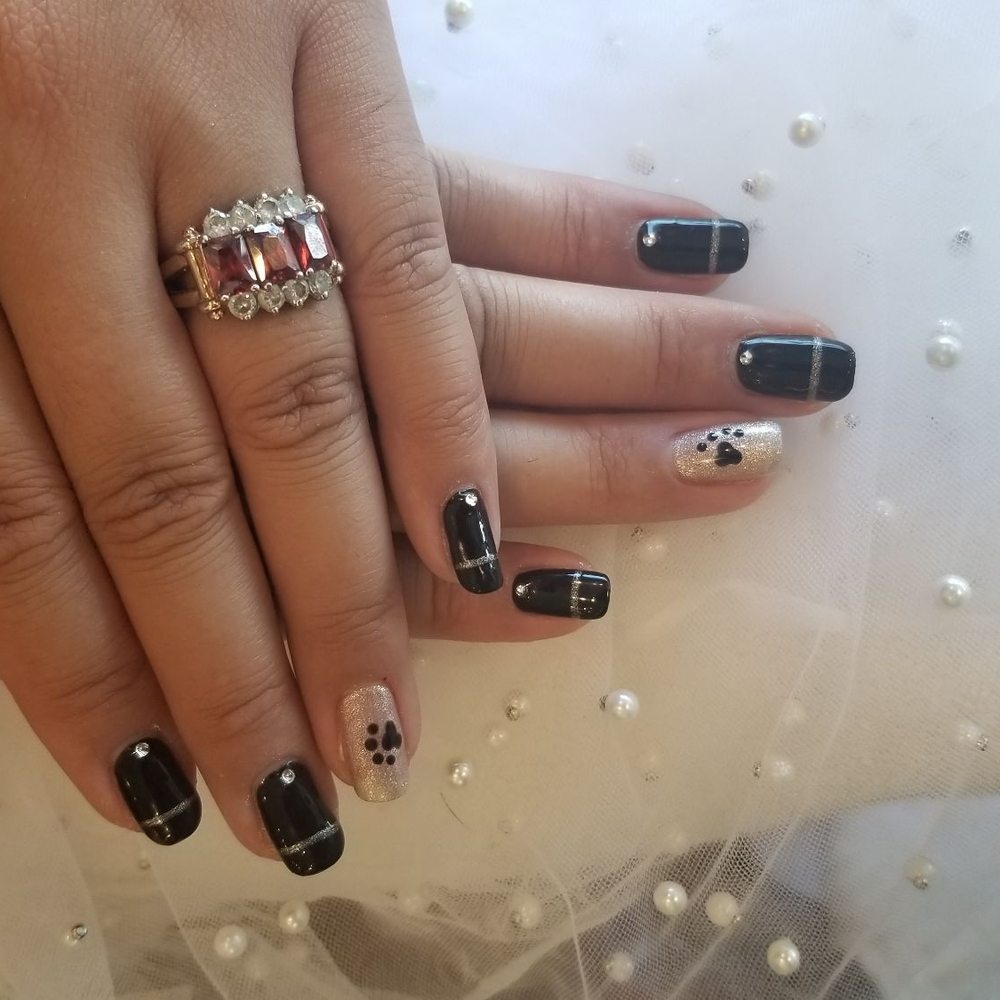 Rainbow Nail - Do you love your furbaby and getting your nails done? I DO! ;) - Nail Salons Near Me - Dublin, California