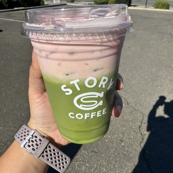 Story Coffee - Matcha cherry - Coffee & Tea Near Me - Livermore, California Story Coffee - Matcha cherry - Coffee & Tea Near Me - Livermore, California