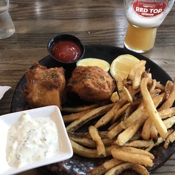 Red Top Brewhouse - Fish & Chips with RTBH fries - Brewpubs Near Me - Acworth, Georgia Red Top Brewhouse - Fish & Chips with RTBH fries - Brewpubs Near Me - Acworth, Georgia
