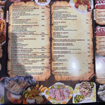 Mariscos La Doña - Menu - Mexican Near Me - Los Angeles, California