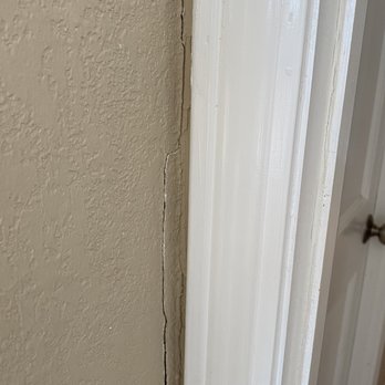 Carolina Dunes - Door frame damage in MBR - Hotels Near Me - Myrtle Beach, South Carolina