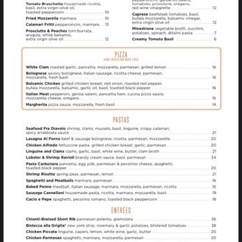 Pasta Cucina - Menu - Italian Near Me - Henderson, Nevada