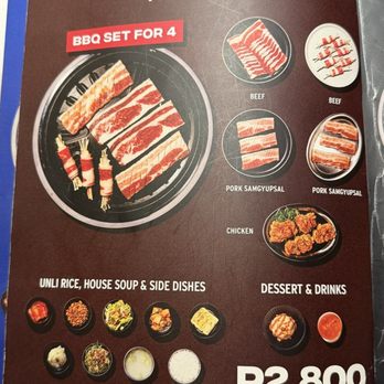 Soban K-town Grill - Menu - Korean Near Me - Makati, NCR