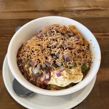 Masala Waves - samosa chaat - Indian Near Me - Huntington Beach, California