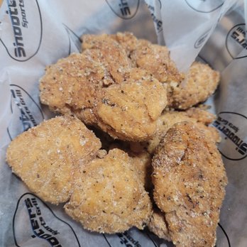 Shooters Sports Grill - Their dry rub. Pretty tasty and different - salt, pepper, sugar maybe - Sports Bars Near Me - Maineville, Ohio Shooters Sports Grill - Their dry rub. Pretty tasty and different - salt, pepper, sugar maybe - Sports Bars Near Me - Maineville, Ohio