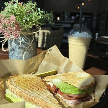 Ten Arrows Coffee & Bistro - Meat Lovers on sourdough & yummy Cold Brew Blended = PERFECTION - Coffee & Tea Near Me - Blanchard, Oklahoma Ten Arrows Coffee & Bistro - Meat Lovers on sourdough & yummy Cold Brew Blended = PERFECTION - Coffee & Tea Near Me - Blanchard, Oklahoma