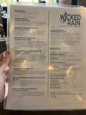 Menu photo 4 Wicked Rain Gilbert, AZ Menu photo 4 Wicked Rain Gilbert, AZ