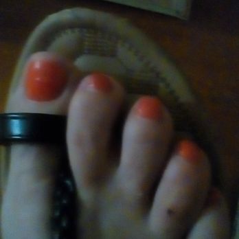 Snappy Nails - How my pedi cure looks - Nail Salons Near Me - Cathedral City, California