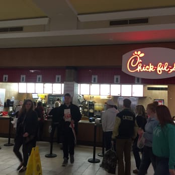 Chick-fil-A - 7 registers and a small private dining area. Nice for a food court! - Fast Food Near Me - Greenwood, Indiana Chick-fil-A - 7 registers and a small private dining area. Nice for a food court! - Fast Food Near Me - Greenwood, Indiana