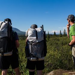 Traverse Alaska - This is packrafting: with your boat deflated in your day pack, hike-in from the trailhead to the river, blow up your boat, and paddle out!