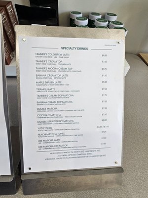 Menu photo 2 Tanner's Coffee La Mirada, CA