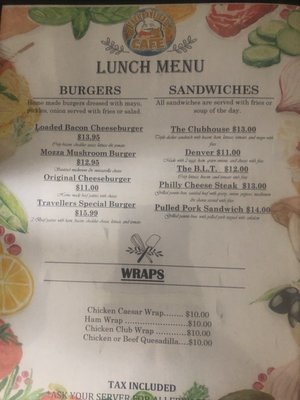 Menu photo 4 The Travelers Cafe Choiceland, SK