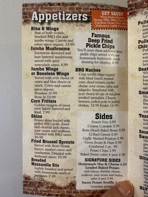 Menu photo 5 Bone Heads BBQ Saline Saline, MI