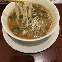 Pho with beef noodle soup with brisket Pho with beef noodle soup with brisket