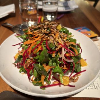 Nightingale - Crispy duck salad - Live/Raw Food Near Me - Vancouver, British Columbia