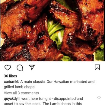 Cori's Modern Kitchen & Bar - What was advertised- false advertising - New American Near Me - Washington, DC, District of Columbia