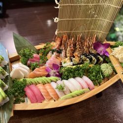 Tokyo Japanese Hibachi Grill Sushi Bar - lover boat