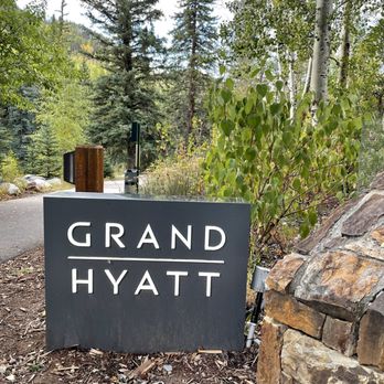 Grand Hyatt Vail - Grand Hyatt side on the back side of hotel, near the creek - Hotels Near Me - Vail, Colorado