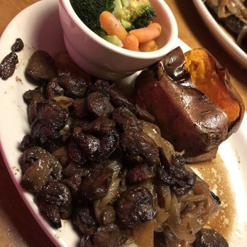 Texas Roadhouse - 8 oz. sirloin with sweet potato and veggies - Steakhouses Near Me - North Plainfield, New Jersey