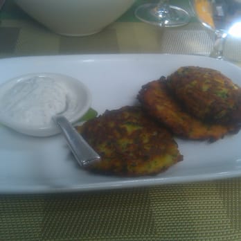 Wine 30 - Zuccini pancakes - Wine Bars Near Me - New York, New York