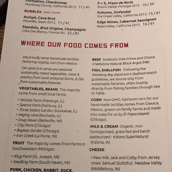 Frontera Grill - Menu - Mexican Near Me - Chicago, Illinois