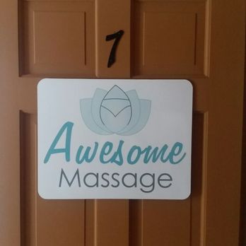 Awesome Massage - New door sign! - Massage Near Me - Conway, New Hampshire Awesome Massage - New door sign! - Massage Near Me - Conway, New Hampshire
