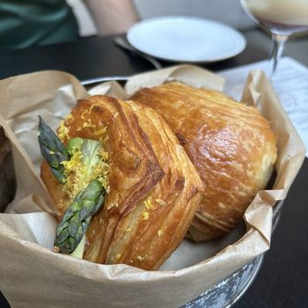 Spoon and Stable - Asparagus and Goat Cheese Danish and Chocolate Croissant - New American Near Me - Minneapolis, Minnesota Spoon and Stable - Asparagus and Goat Cheese Danish and Chocolate Croissant - New American Near Me - Minneapolis, Minnesota