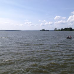 Pymatuning Lake Rentals - Looking out, you can see several Islands on the northeastern section of the lake