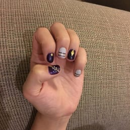 Gel manicure done by Kelsey. Make an appointment and Go try!!!!!!!!!! You will love your nails!