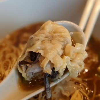 Mike's Noodle House - 10. Sui-Kau and Beef Brisket Noodle Soup - Cantonese Near Me - Seattle, Washington