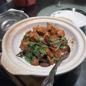 Red 99 Grill Bistro - Fried Tofu in Three Flavor Sauce @teeeeeeeeeeem - Shanghainese Near Me - Temple City, California Red 99 Grill Bistro - Fried Tofu in Three Flavor Sauce @teeeeeeeeeeem - Shanghainese Near Me - Temple City, California