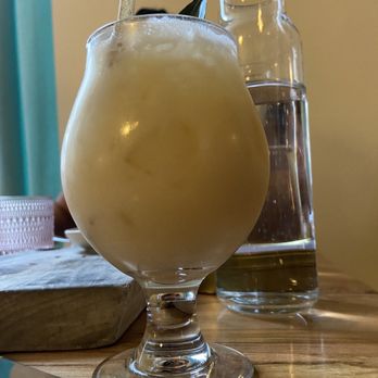 Somebody People - p e a c h i k e e n Cocktail was sweet but not too sweet. Like a very light pina colada! - Wine Bars Near Me - Denver, Colorado Somebody People - p e a c h i k e e n Cocktail was sweet but not too sweet. Like a very light pina colada! - Wine Bars Near Me - Denver, Colorado