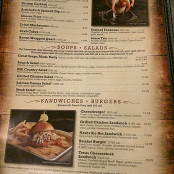 Saltgrass Steak House - Menu as of September 2019 - Steakhouses Near Me - Waco, Texas
