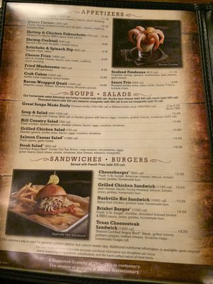 Menu photo 5 Saltgrass Steak House Waco, TX