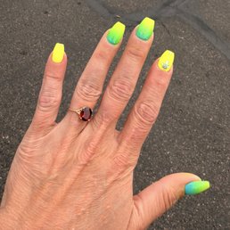 They are gorgeous. They did an amazing job. Took his time getting them perfect! I highly recommend this place!