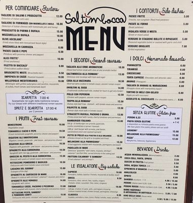Menu photo 3 Saltimbocca Rome, RM