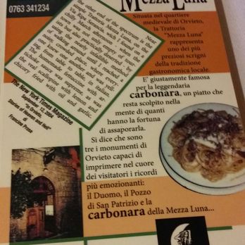 Mezza Luna - Italian Near Me - Orvieto, TR Mezza Luna - Italian Near Me - Orvieto, TR