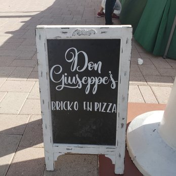 Don Giuseppes - a sign on a sidewalk - Pizza Near Me Don Giuseppes - a sign on a sidewalk - Pizza Near Me