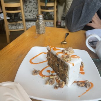 Leaf Vegetarian Restaurant - Carrot cake - sweet and tasty - Vegetarian Near Me - Boulder, Colorado