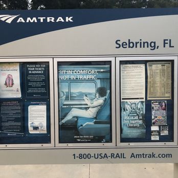 Sebring Amtrak train station - Trains Near Me - Sebring, Florida