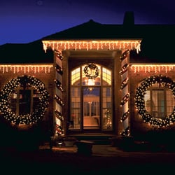 Amazing Holiday Lights - Elegant Home for the Holidays!