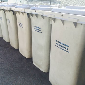 A1Shredding - $35 Per Month/Service
*depending on distance - Shredding Services Near Me - Burbank, California