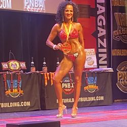 Fitness Factor - First place in Masters all natural. Congrats to our trainer Roxanne